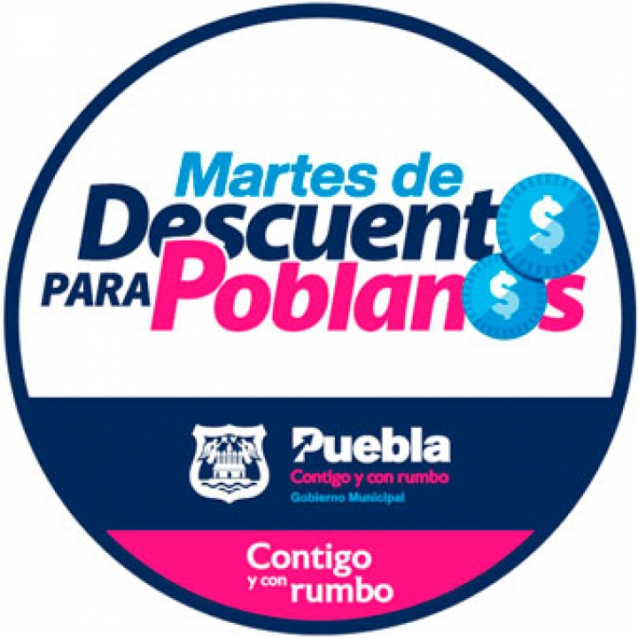Martes de descuento para poblanos